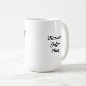 Waterkleur en inktcultuur koffiemok (Voorkant rechts)