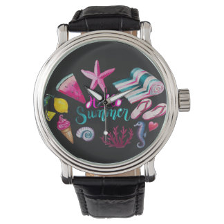 waterkleur horloge