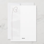 Waterkleur Illustratie Papa en dochter Feestdagenkaart (Achterkant)