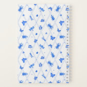 Waterkleur Insect Blauw Notitieboek (Achterkant)