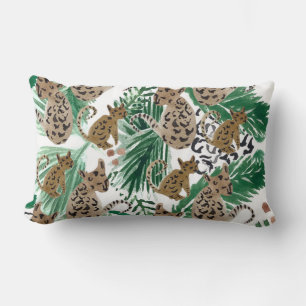 Waterkleur Jaguar Illustratie Dierenprint Kussen