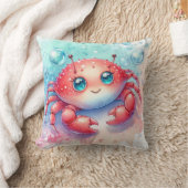 Waterkleur krab kussen (Deken)