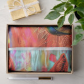 Waterkleur Levendige geschilderde Paard Decoupage Tissuepapier (Geschenk)