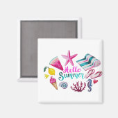 waterkleur magneet (Voorkant / Achterkant)