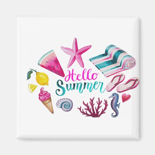 waterkleur magneet (Voorkant)