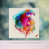 Waterkleur moderne grafische kunst acryl bord (Neutraal)
