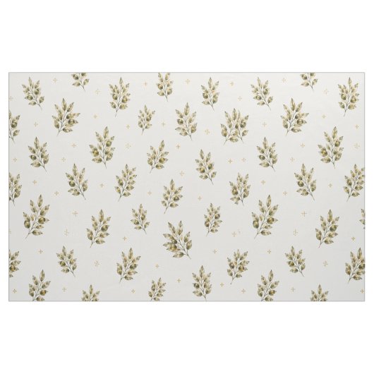 Waterkleur Olijftak Stof (Yard (91,4 cm))