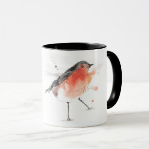 Waterkleur Robin Bird Mok