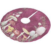 Waterkleur Schimmel Paddenstoel Kerst Vakantie Kerstboom Rok (Gekanteld)