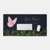 Waterkleur Serene Vlinder Lente groen Bureaumat (Keyboard & Muis)