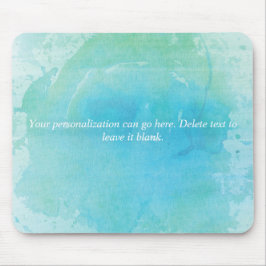 Waterkleur Strand Zee Oceaan Blauw Groen Muismat