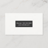 Waterkleur Visitekaartje (Achterkant)