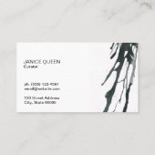 Waterkleur Visitekaartje (Achterkant)