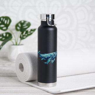 waterkleur zeedieren waterfles