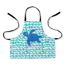 Waterkleur Zeeschildpad Shibori Golf