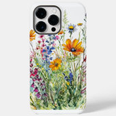 Waterkleurbloemen Case-Mate iPhone Case (Achterkant)