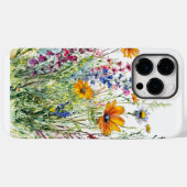Waterkleurbloemen Case-Mate iPhone Case (Achterkant (horizontaal))