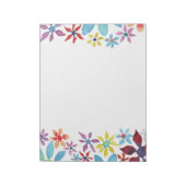 Waterkleurbloemen Notitieblok (Linkerzijde)