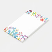 Waterkleurbloemen Post-it® Notes (Schuin)