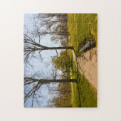 Waterkleureffect. Central Park New York. Legpuzzel (Verticaal)