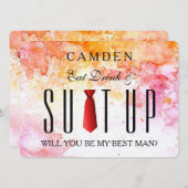 Waterkleurensuitsuitrusting Ik ben mijn beste. Kaart (Voorkant / Achterkant)