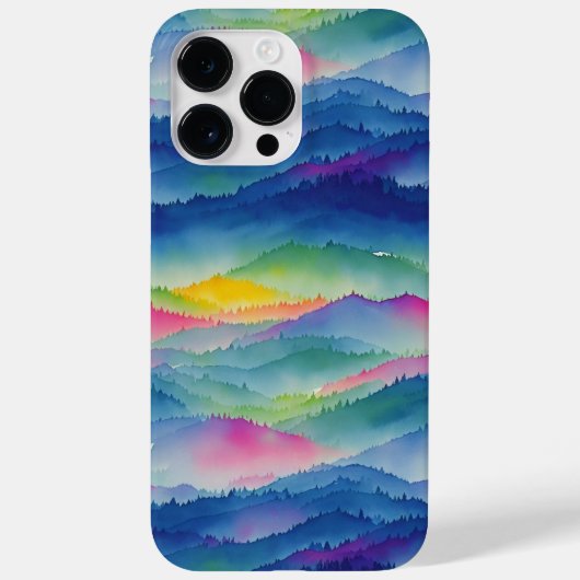 Waterkleurig bos XXIX - telefoongeval Case-Mate iPhone Case (Achterkant)