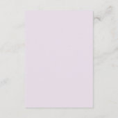 Waterkleurig Lijst Informatiekaartje (Achterkant)