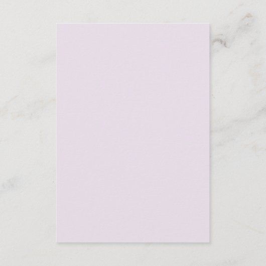 Waterkleurig Lijst Informatiekaartje (Achterkant)