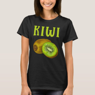 Waterkleurige Kiwi Healthy Food Lover T-shirt