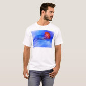 Waterkleurige kwallen t-shirt (Voorkant volledig)