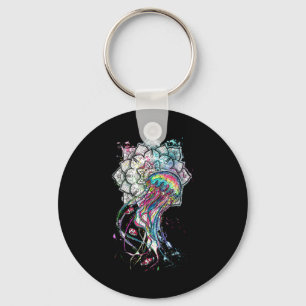 Waterkleurkwal Chakra Zee Dier Yoga Boho A Sleutelhanger