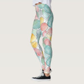 Waterkleurpatroon Leggings (Links)
