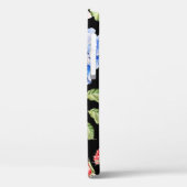 Waterkleurpatroon met bloemen rozen, iris, hibi Case-Mate iPhone case (Achterkant / Links)