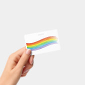 Waterkleurregenboog Badge (Handheld)