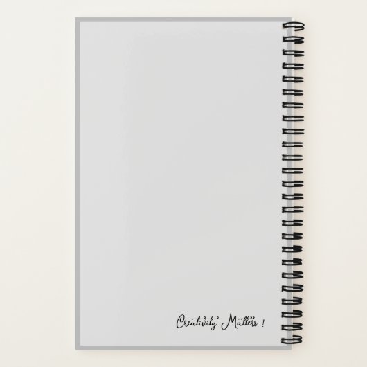 Waterkleurschetsboek Notitieboek (Achterkant)