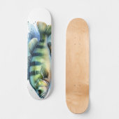 Waterkleurserie: Baars Persoonlijk Skateboard (Voorkant)