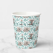 Waterkleurstoffen Koala-Beer Papieren kopjes Bekers (Links)