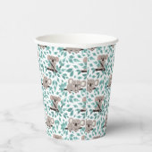 Waterkleurstoffen Koala-Beer Papieren kopjes Bekers (Rechts)