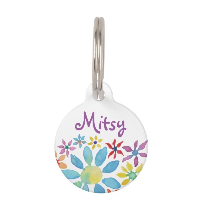 Waterkleurventilator Huisdierpenning (Voorkant)