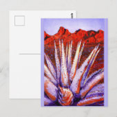 Waterkleurwoestijn 2004 briefkaart (Voorkant / Achterkant)