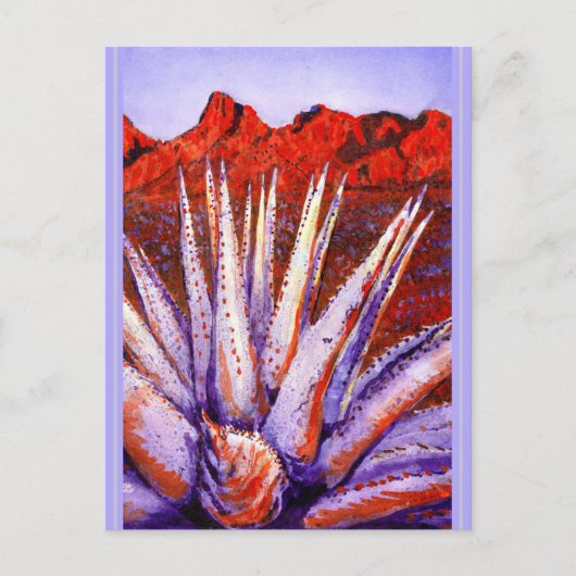 Waterkleurwoestijn 2004 briefkaart (Voorkant)