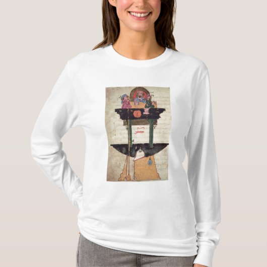 Waterklok met automatische figuren t-shirt (Voorkant)