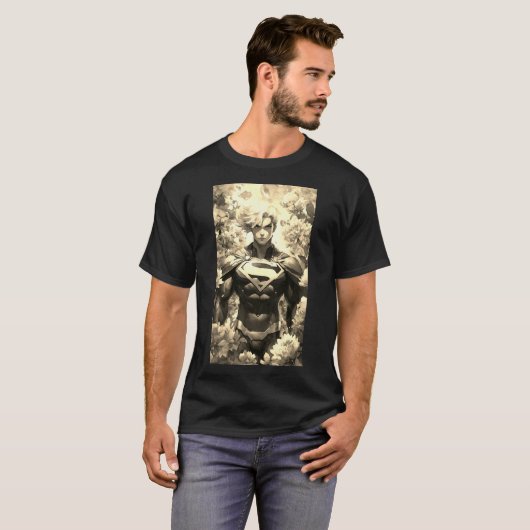 waterkoeler Anime art T-shirt (Voorkant volledig)