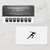 Waterkoker Bells / Punch Kaart Sessies / Grunge Klantenkaartje (Voorkant / Achterkant)