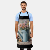 Waterkoker, kunst schort (Gedragen)