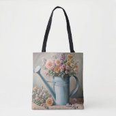 Waterkoker, Zwart & witte kunst, Lente Kunst Tote Bag (Voorkant)