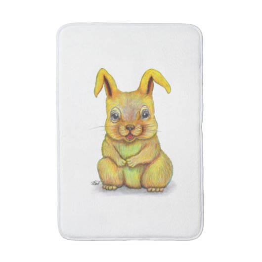 Waterkonijn Badmat (Voorkant Verticaal)