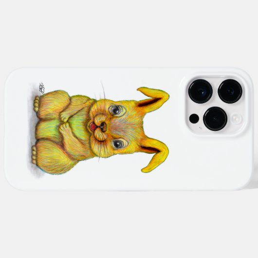 Waterkonijn Case-Mate iPhone Case (Achterkant (horizontaal))