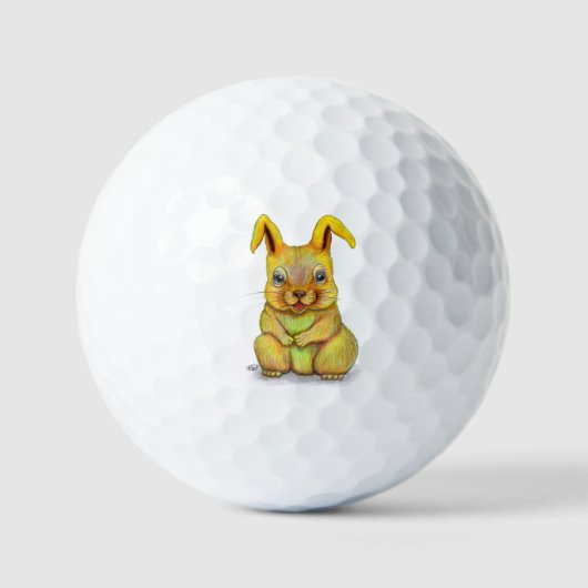 Waterkonijn Golfballen (Voorkant)
