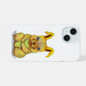 Waterkonijn iPhone 15 Case (Achterkant horizontaal)